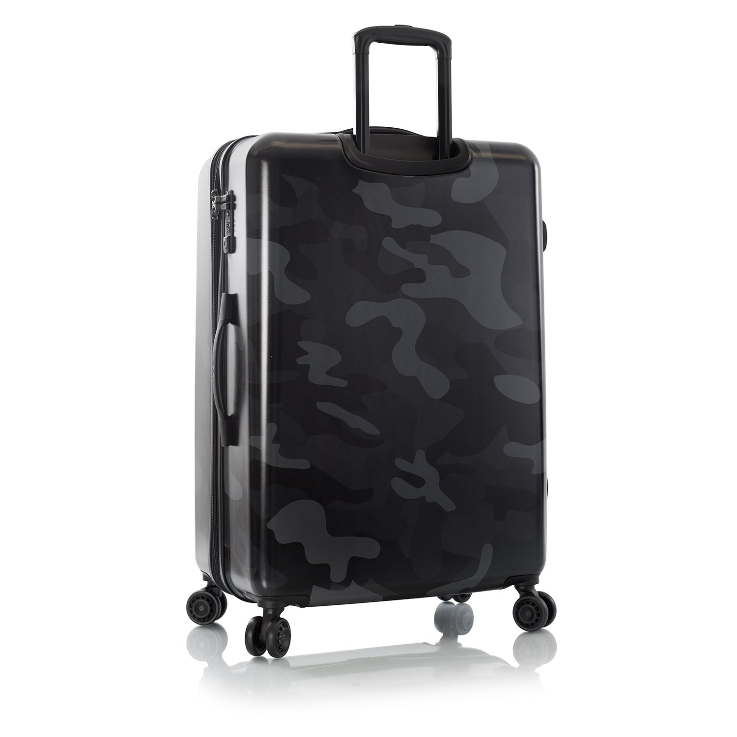 Black Camo Fashion Spinner 30 Inch Luggage | Large Size Luggage