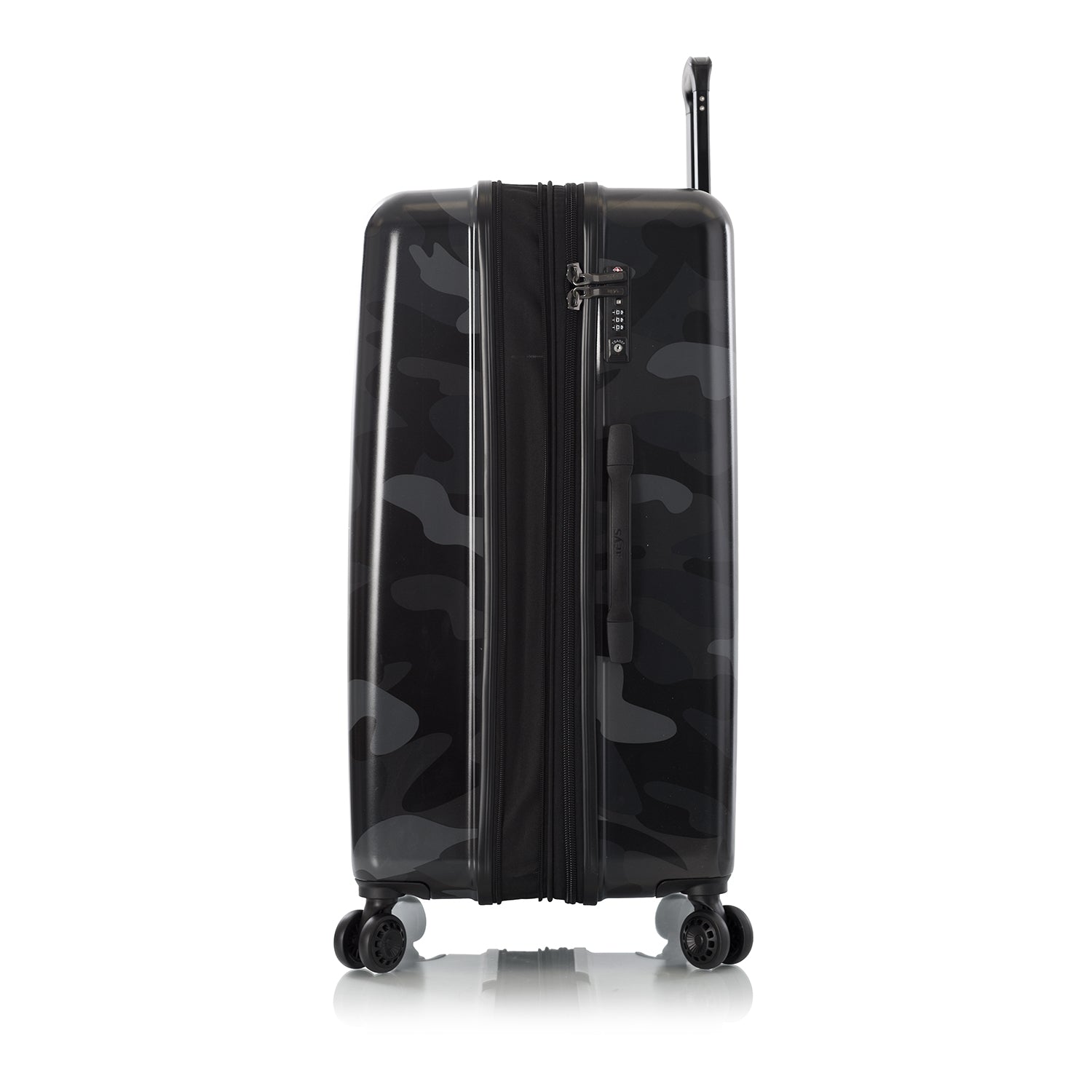Black Camo Fashion Spinner 30 Inch Luggage | Large Size Luggage