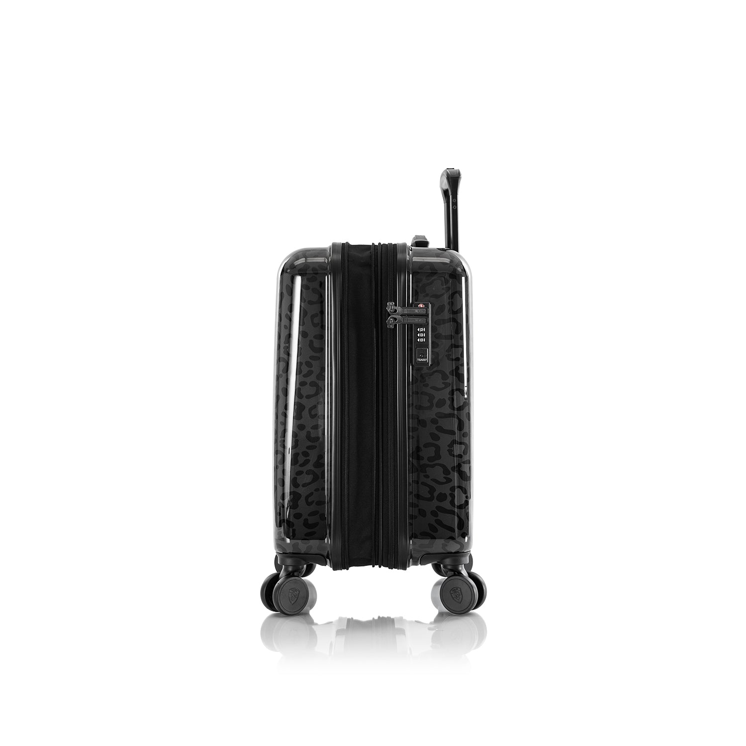 Black Leopard Fashion Spinner® 21 Inch Carry-On Luggage | Carry-on Luggage