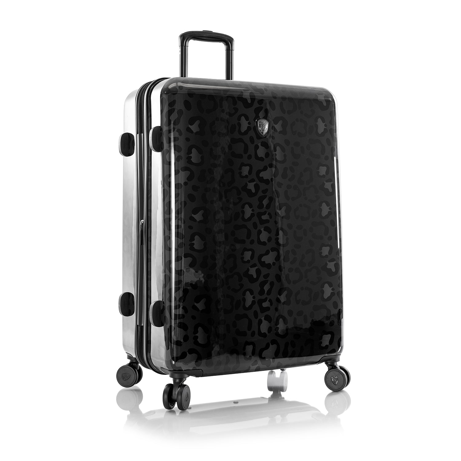 Black Leopard Fashion Spinner® 30 Inch Luggage | Check in Luggage