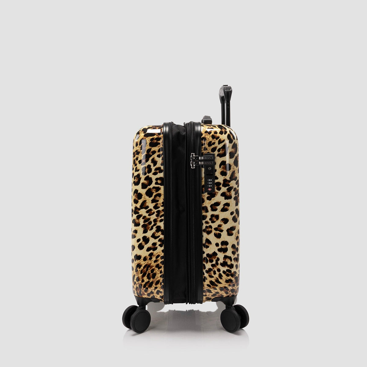 Elite Fashion Spinner® - Brown Leopard 21 Inch Carry-On Luggage