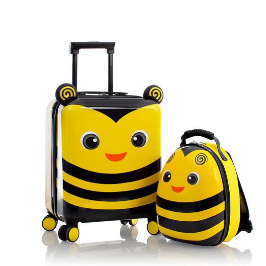Super Tots Bumble Bee - Kids Luggage & Backpack Set | Kids Luggage Set