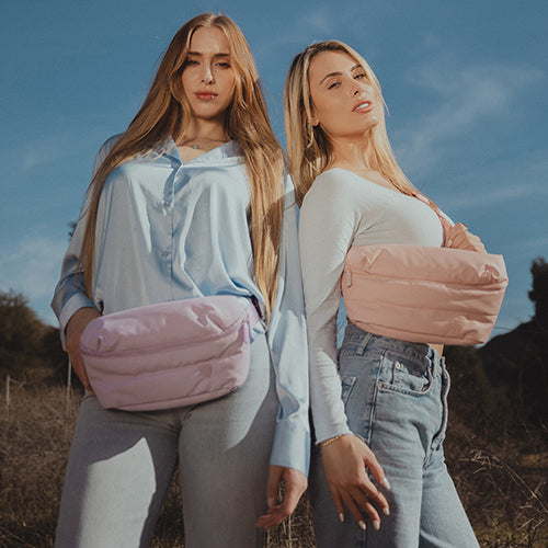 The Puffer Waist Bag - Black