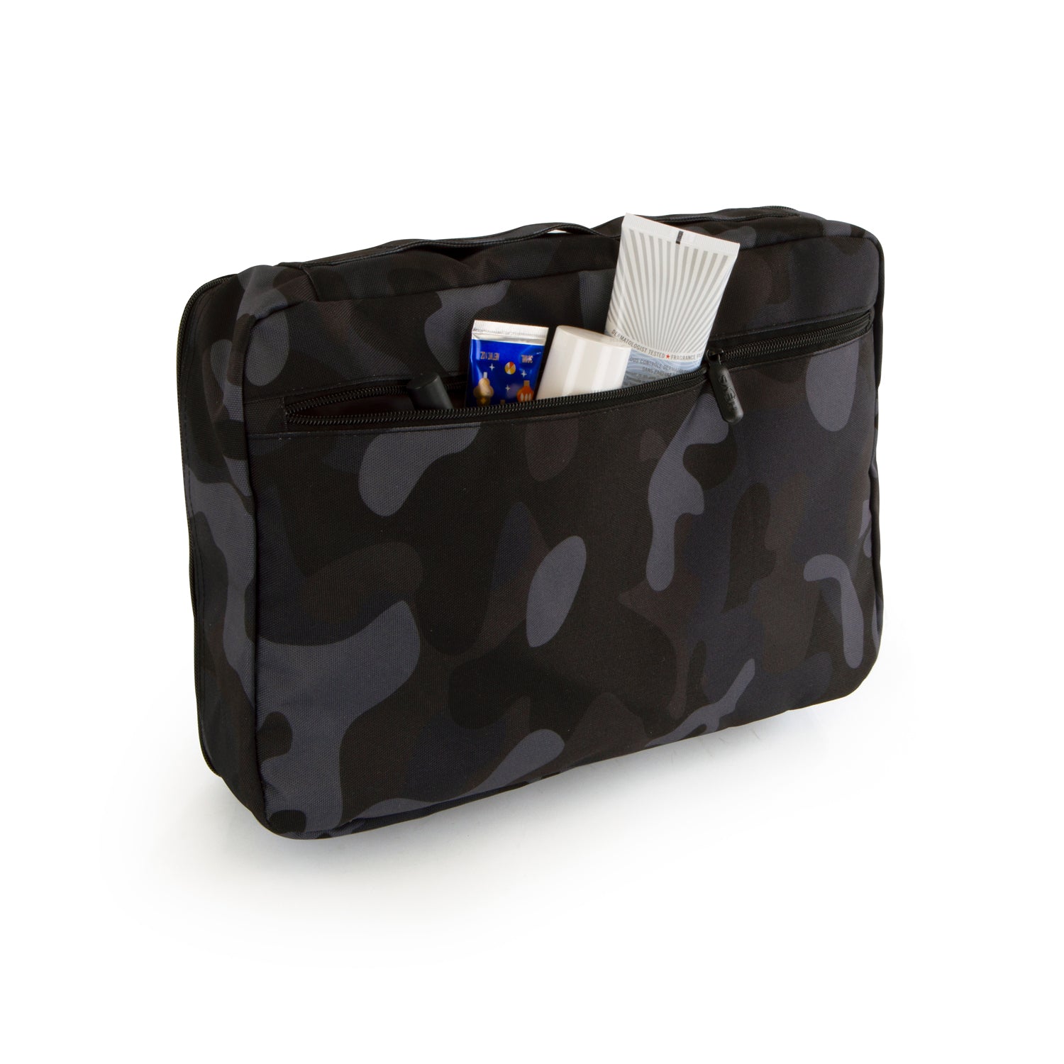 Black Camo 5 piece Packing Cube Set | Organized Packing | Lightweight