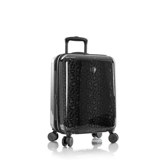 Black Leopard 21" Fashion Spinner® Carry-On Luggage | Carry-on Luggage