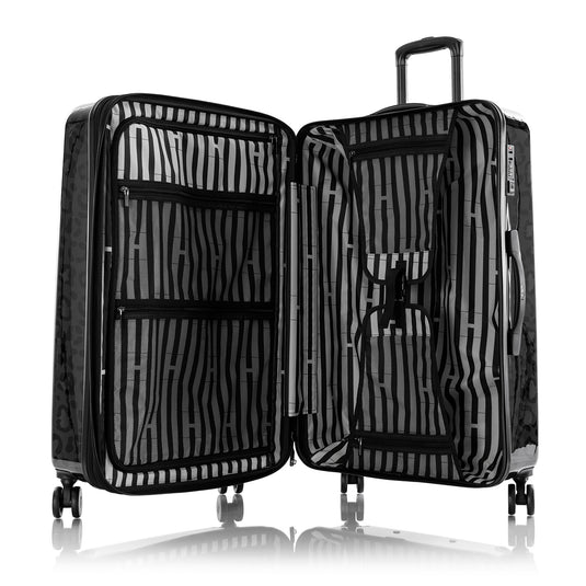Black Leopard 30" Fashion Spinner® Luggage | Check in Luggage
