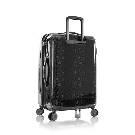 Black Leopard 26" Fashion Spinner® Luggage | Check in Luggage