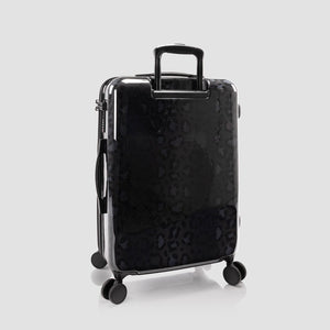 Elite Fashion Spinner® - Black Leopard 3 Piece Luggage Set