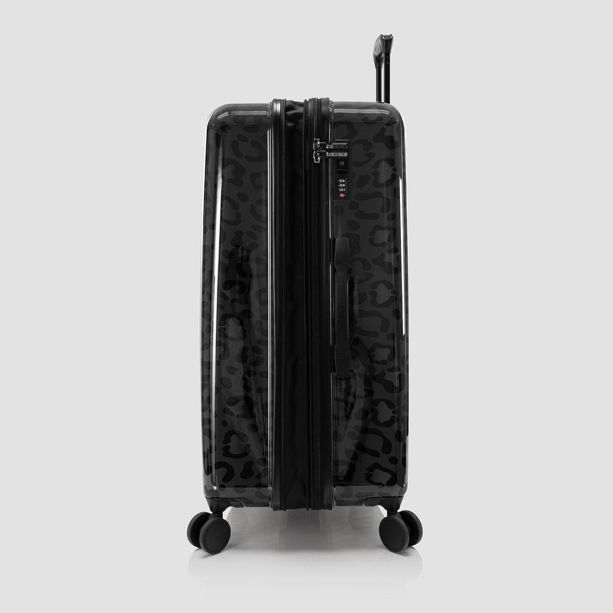 Elite Fashion Spinner® - Black Leopard 30 Inch Luggage