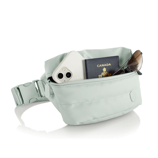 The Puffer Mini Waist Bag - Sage Green | Waist Bag | Belt Bag