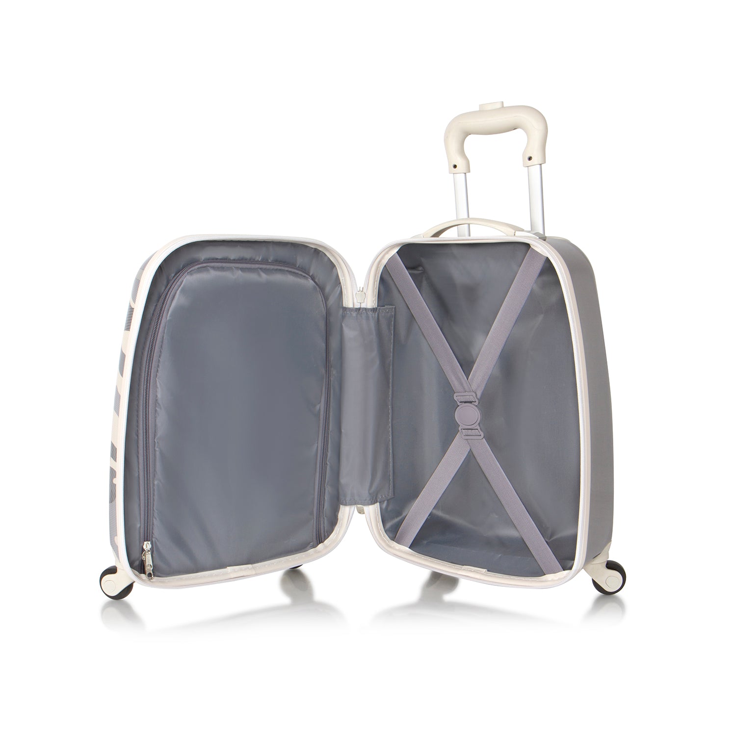 Kids Fashion Spinner Luggage - Grey Camo | Kids Carry-on Luggage