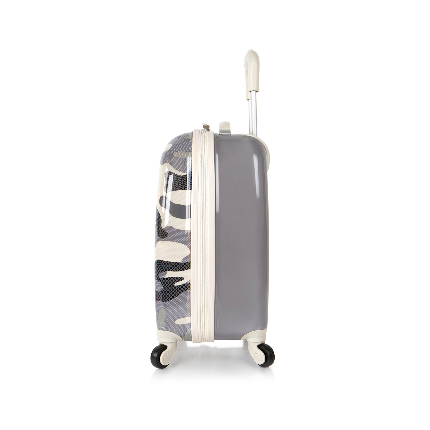 Kids Fashion Spinner Luggage - Grey Camo | Kids Carry-on Luggage