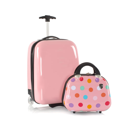 Kids Fashion 2 Piece Luggage Set - Pink | Luggage | Travel Case