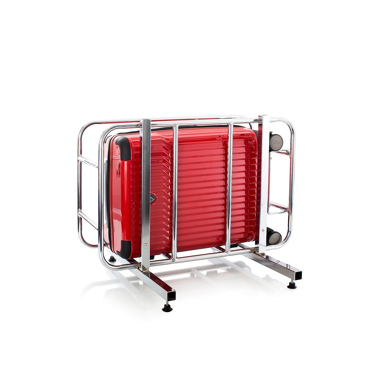 Tekno Red 21" Carry-On Luggage | Tech Luggage | Carry on Luggage