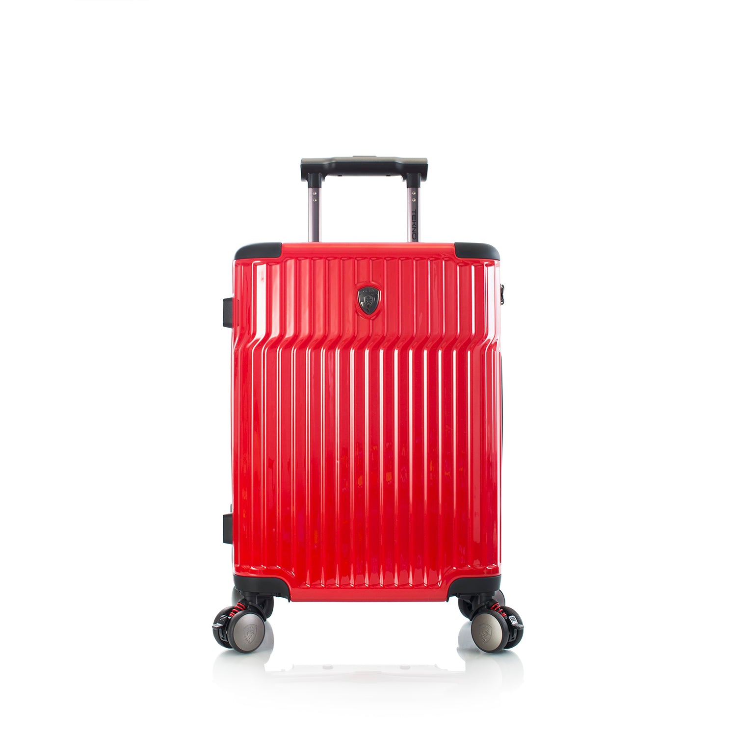 Tekno Red 21" Carry-On Luggage | Tech Luggage | Carry on Luggage