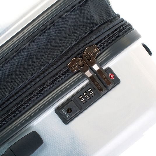 Blue Tie Dye 30" Fashion Spinner® Luggage | Large Size Luggage